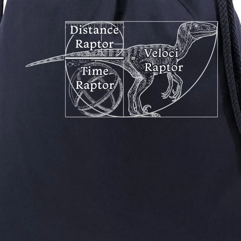 Distance Time Veloci Raptor Drawstring Bag