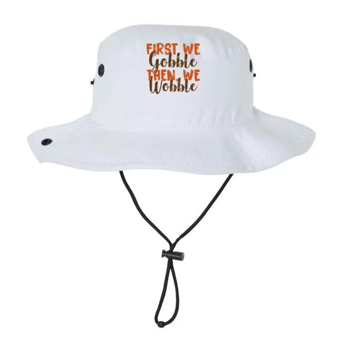 Distress Thanksgiving Wobble Legacy Cool Fit Booney Bucket Hat