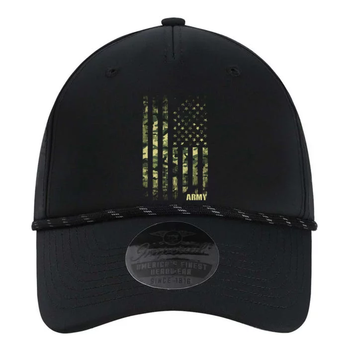 Distressed Army USA Flag Performance The Dyno Cap