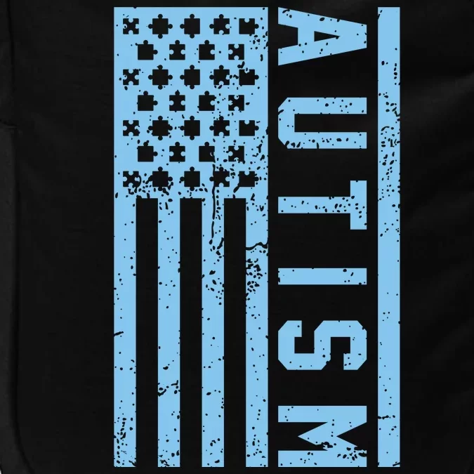 Distressed Autism Flag Impact Tech Backpack