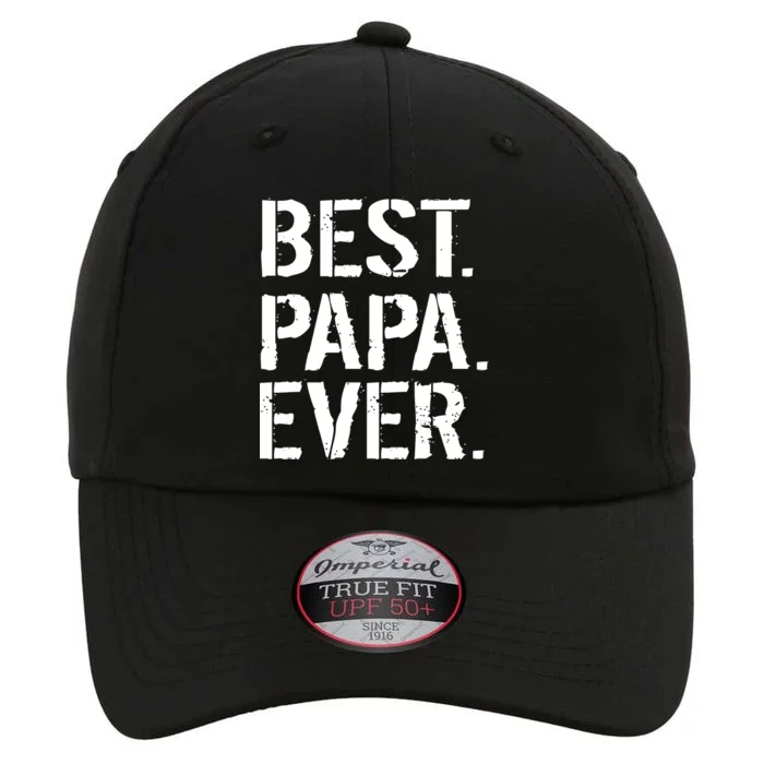 Distressed Best Papa Ever Father's Day The Original Performance Cap