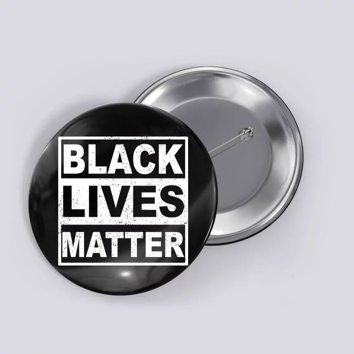 Distressed Black Lives Matter Logo Button