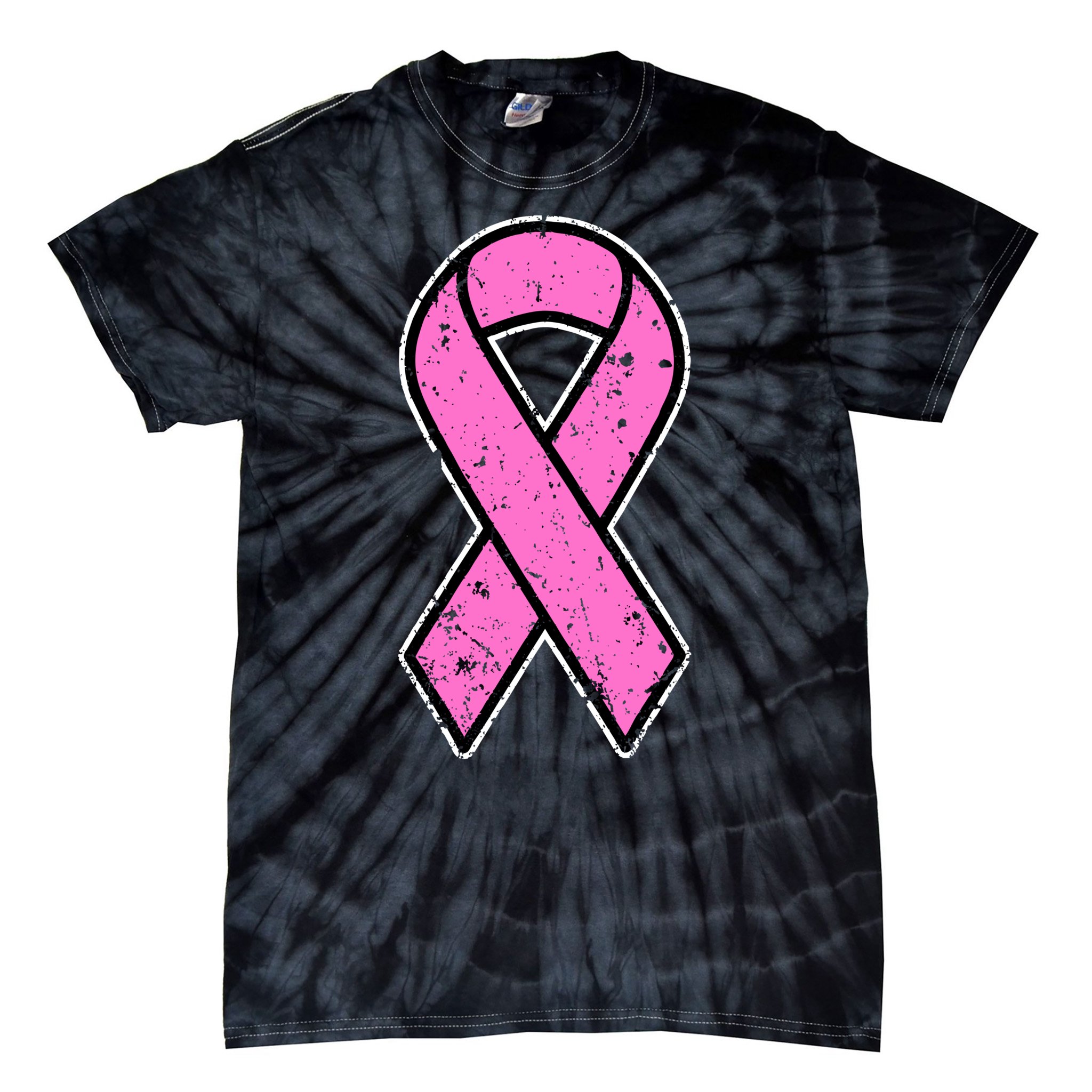 Rogue Breast Cancer Awareness T-Shirt - Pink Tie-Dye