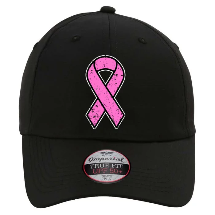 Distressed Breast Cancer Awareness Pink Ribbon The Original Performance Cap