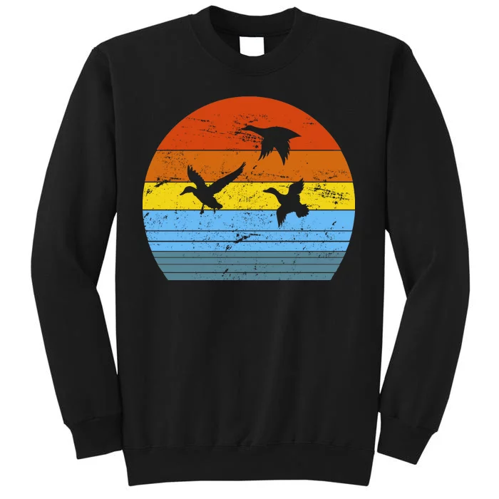 Distressed Duck Hunting Tall Sweatshirt