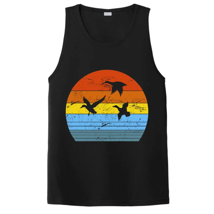 Distressed Duck Hunting Performance Tank