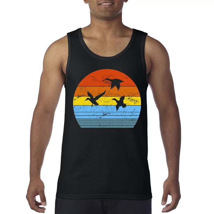 Distressed Duck Hunting Tank Top