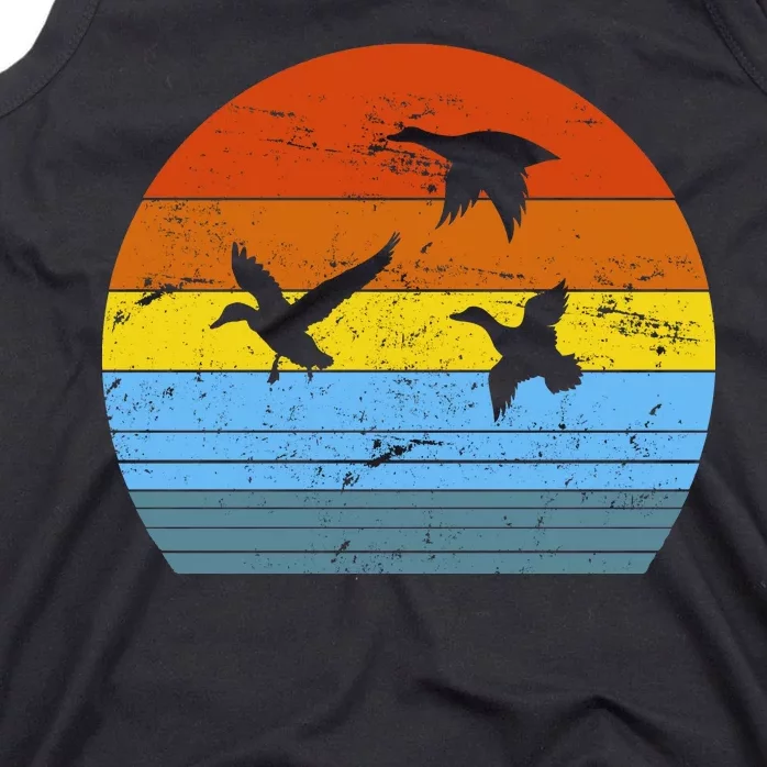 Distressed Duck Hunting Tank Top