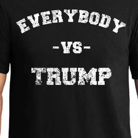 Distressed Everybody VS Trump Pajama Set