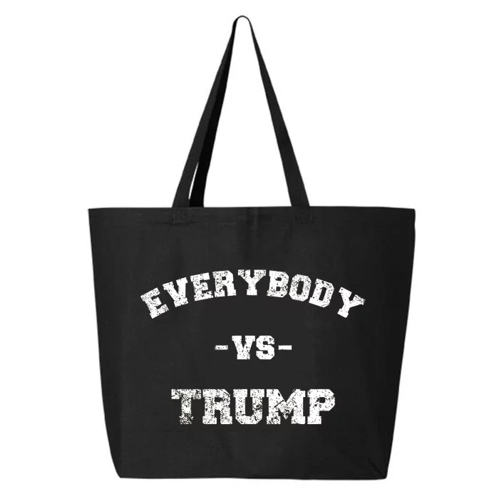 Distressed Everybody VS Trump 25L Jumbo Tote