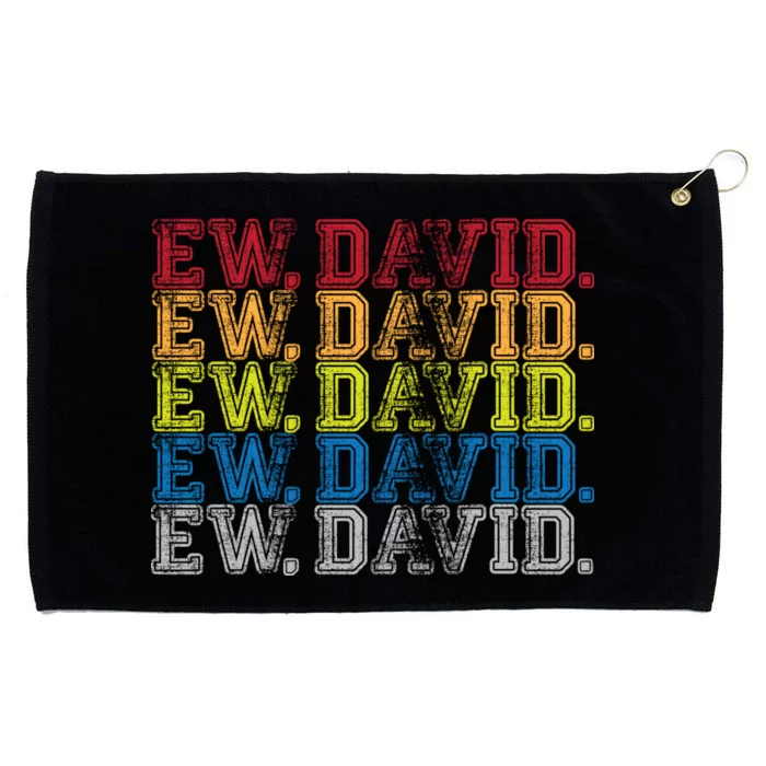 Distressed Ew, David Grommeted Golf Towel