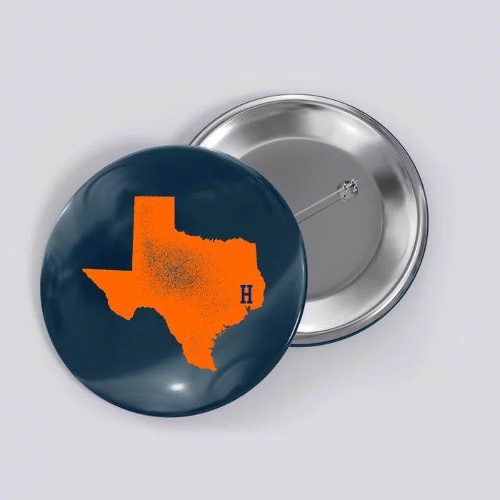 Distressed Houston Texas Baseball Fan Button