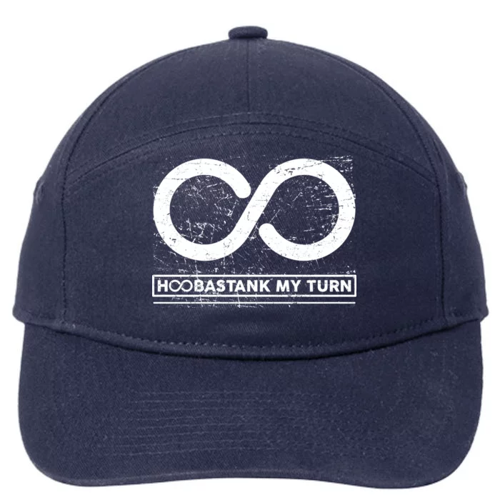 Distressed Infinity Hoobastank My Turn 7-Panel Snapback Hat