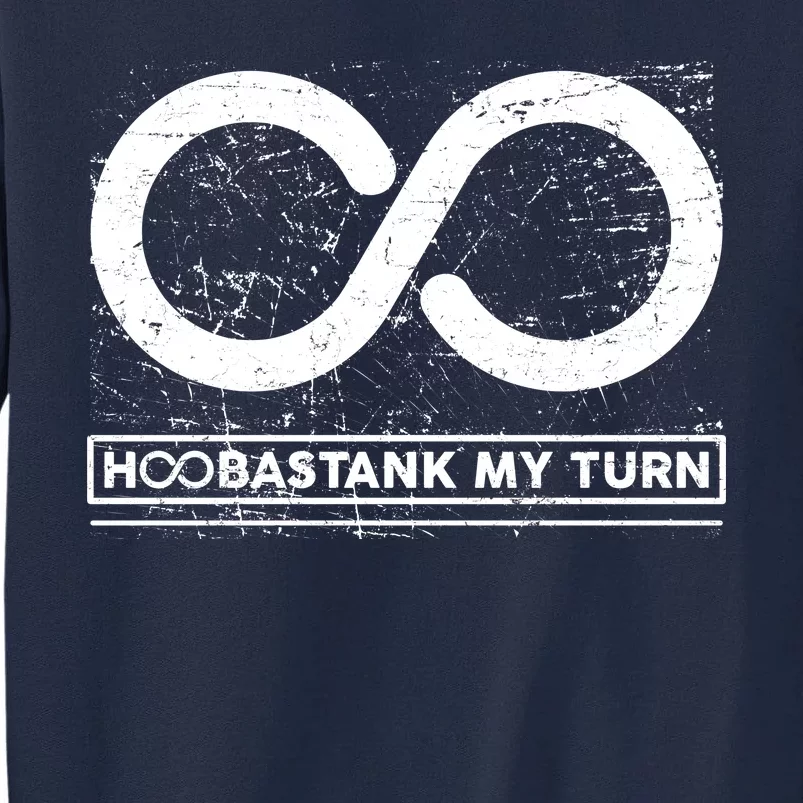 Distressed Infinity Hoobastank My Turn Tall Sweatshirt