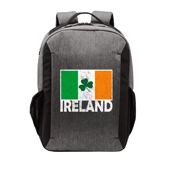 Distressed Ireland Vintage Flag Vector Backpack