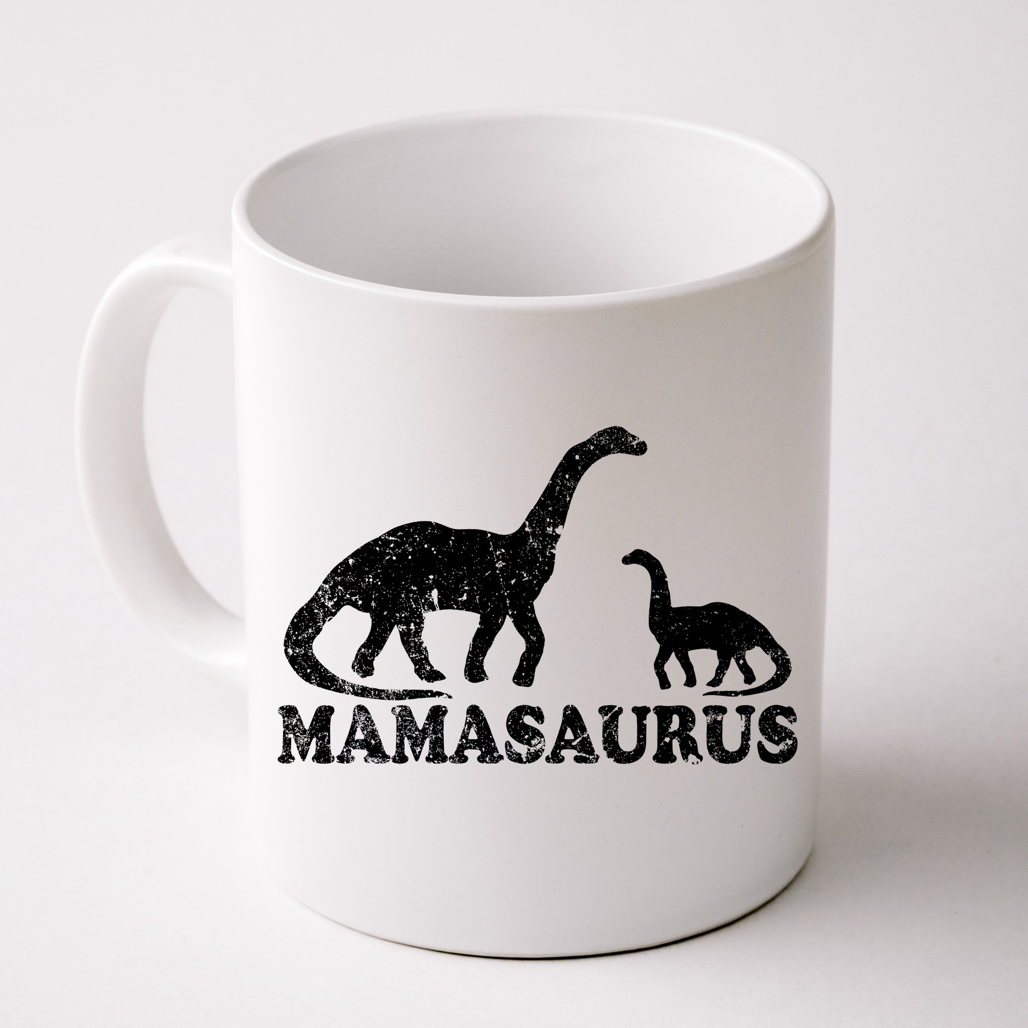 Mamasaurus Saurus Is Such A Cute Way To Describe Mommy Gift Mug 11oz 