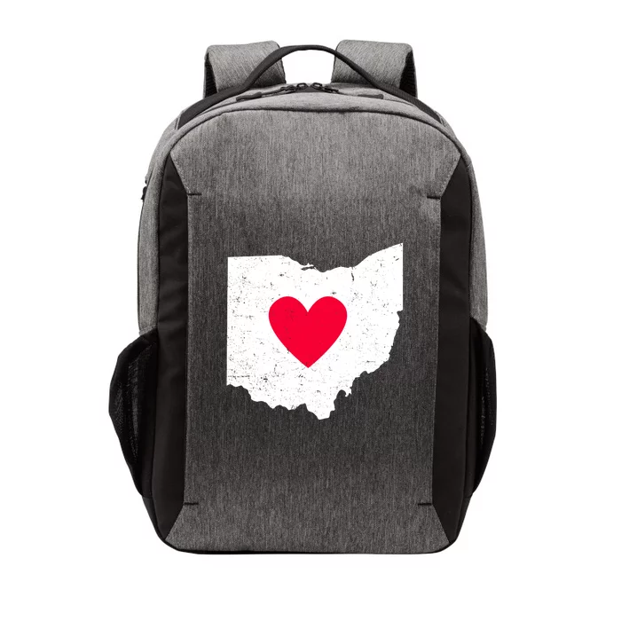 Distressed Ohio State Love Vector Backpack