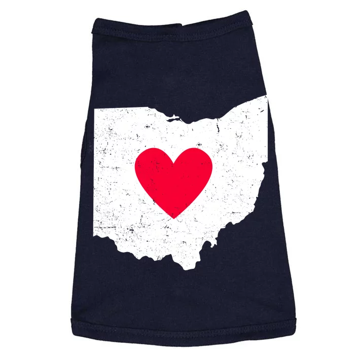 Distressed Ohio State Love Doggie Tank