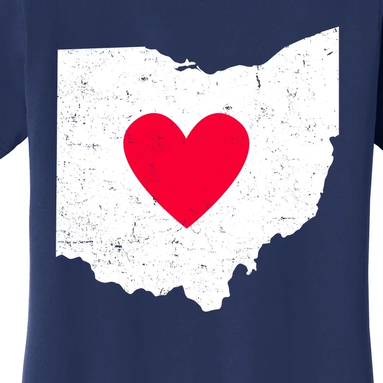 Distressed Ohio State Love Women's T-Shirt