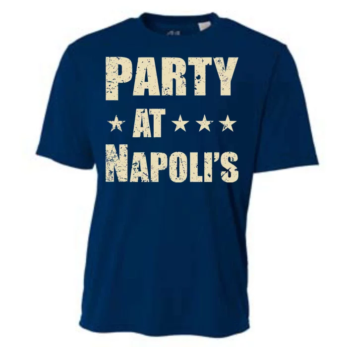 Distressed Party at Napoli's Cooling Performance Crew T-Shirt