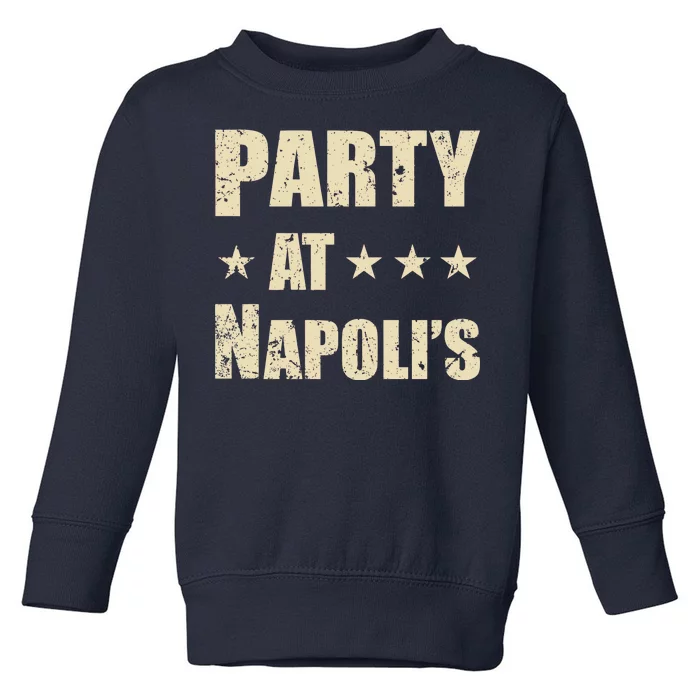 Distressed Party at Napoli's Toddler Sweatshirt