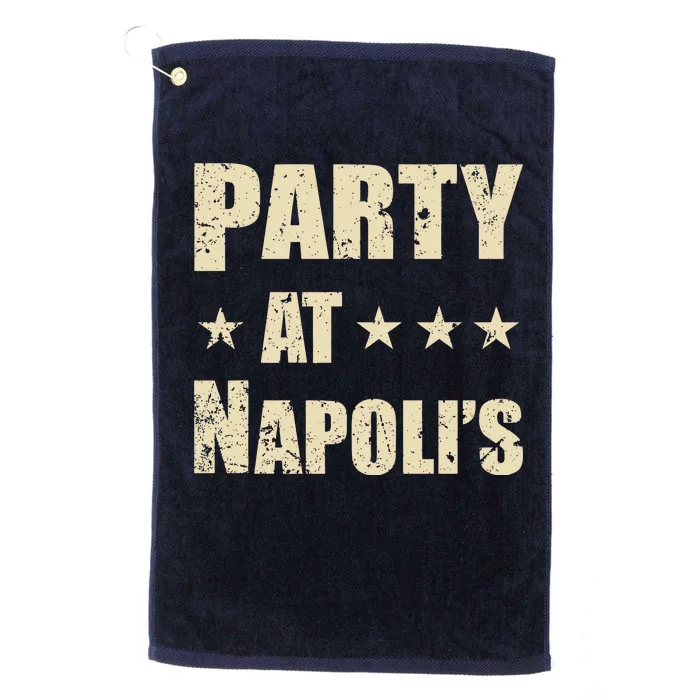 Distressed Party at Napoli's Platinum Collection Golf Towel