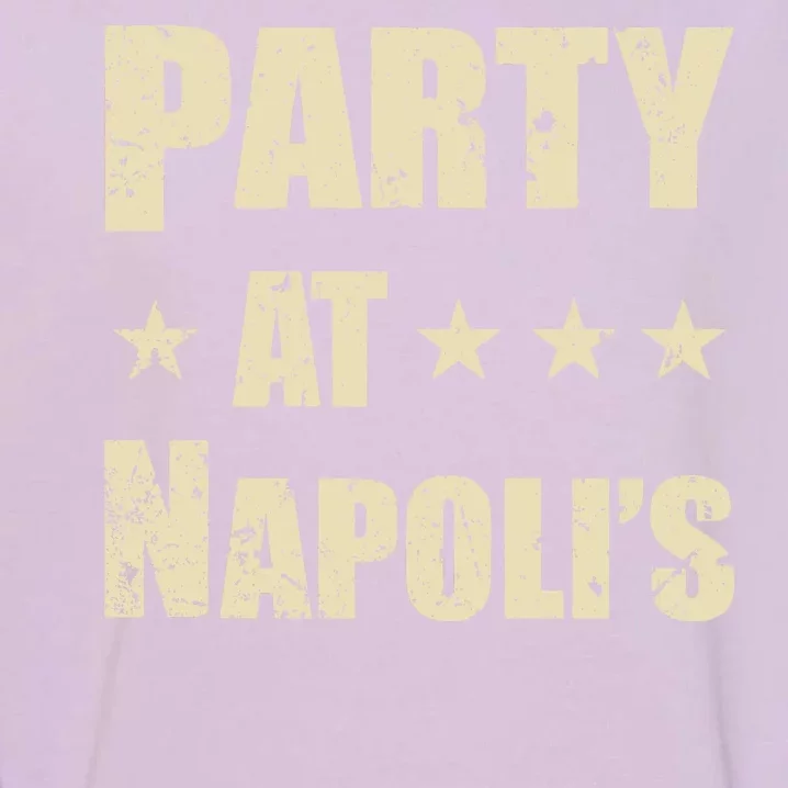 Distressed Party at Napoli's Garment-Dyed Sweatshirt