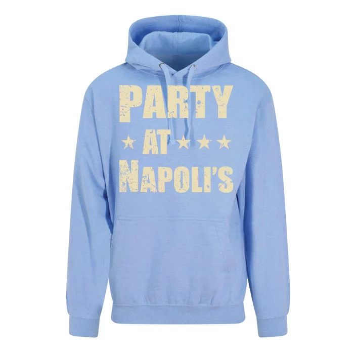 Distressed Party at Napoli's Unisex Surf Hoodie