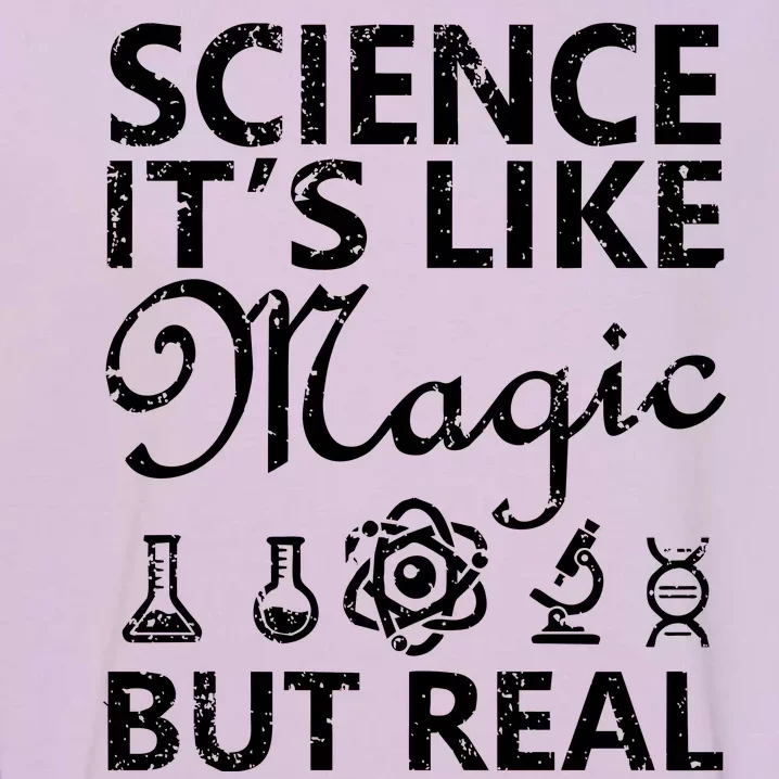 Distressed Science It's Like Magic But Real March For Science Garment-Dyed Sweatshirt