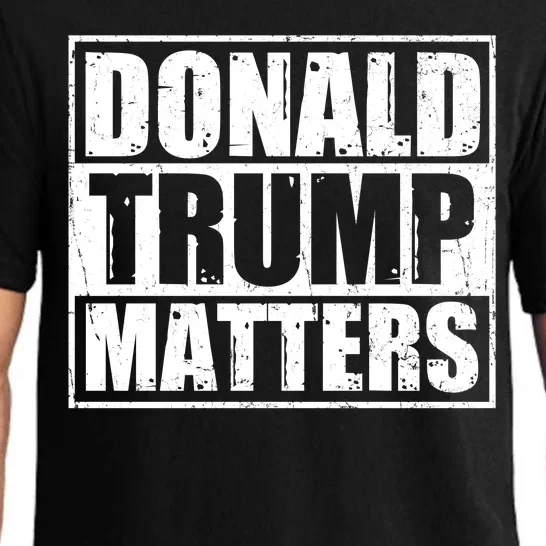 Distressed Straight Outta Donald Trump Matters Pajama Set