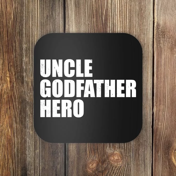 Distressed Uncle Godfather Hero Coaster