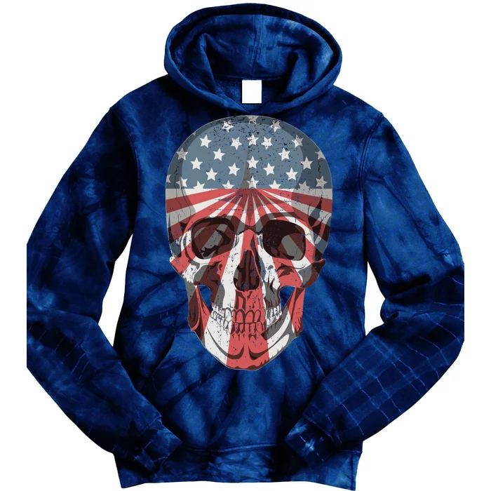 Distressed Undefeated World War Champs Tie Dye Hoodie