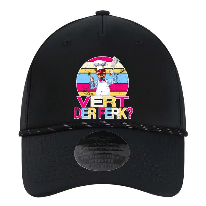 Distressed Vert Der Ferk Retro Chef Performance The Dyno Cap