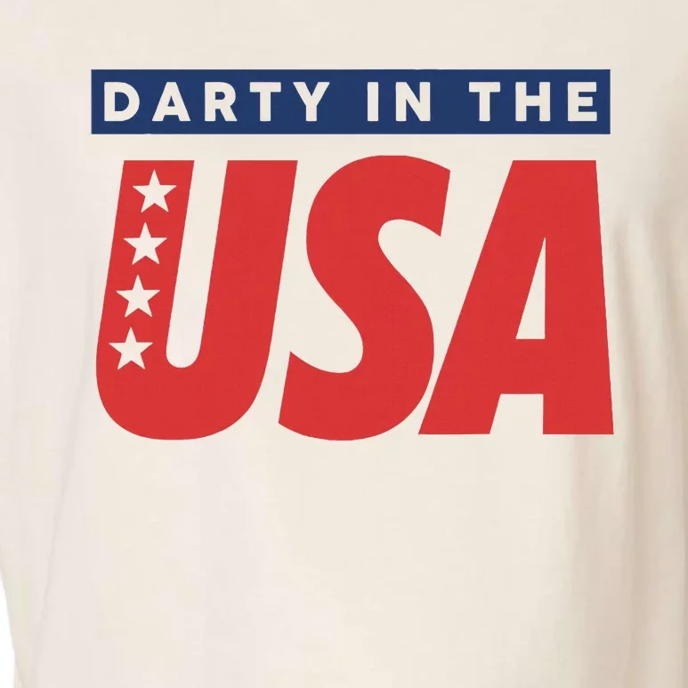 Darty In The Usa Independence Day American Garment-Dyed Women's Muscle Tee