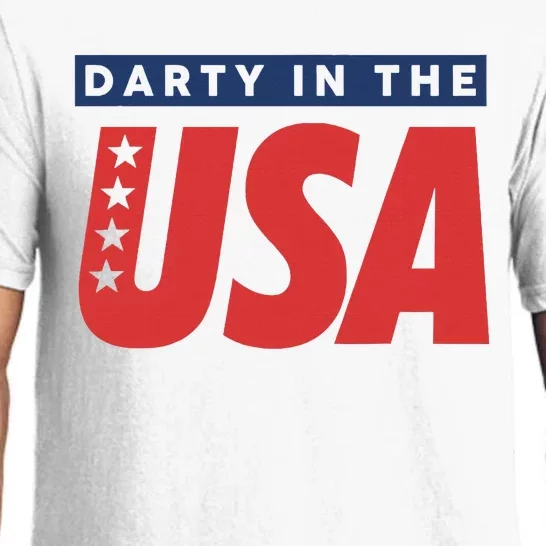 Darty In The Usa Independence Day American Pajama Set