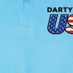 Darty In The Usa 4th Of July Fun Softstyle Adult Sport Polo