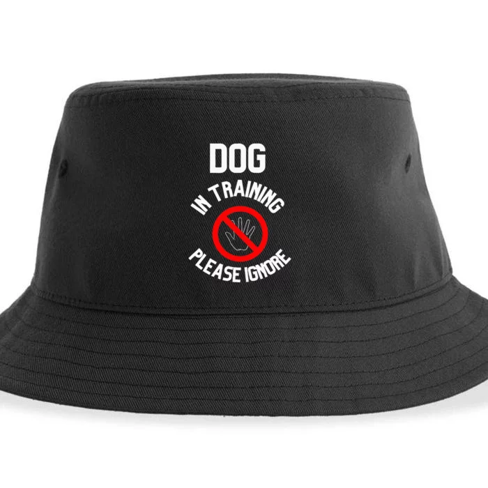 Dog In Training Please Ignore Sustainable Bucket Hat