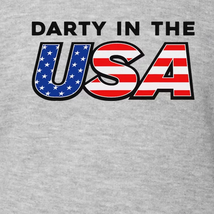 Darty In The Usa 4th Of July Fun Toddler Sweatshirt