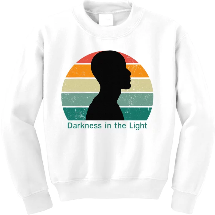 Darkness In The Light Kids Sweatshirt