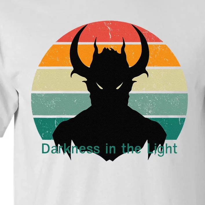 Darkness In The Light Tall T-Shirt