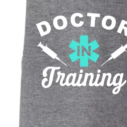 Doctor In Training Medical School Student Future Doctor Gift Doggie 3-End Fleece Hoodie