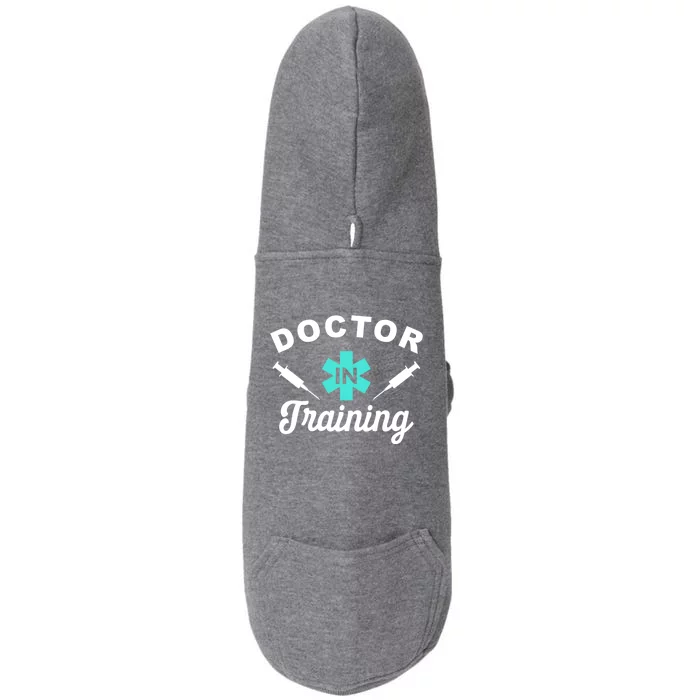 Doctor In Training Medical School Student Future Doctor Gift Doggie 3-End Fleece Hoodie