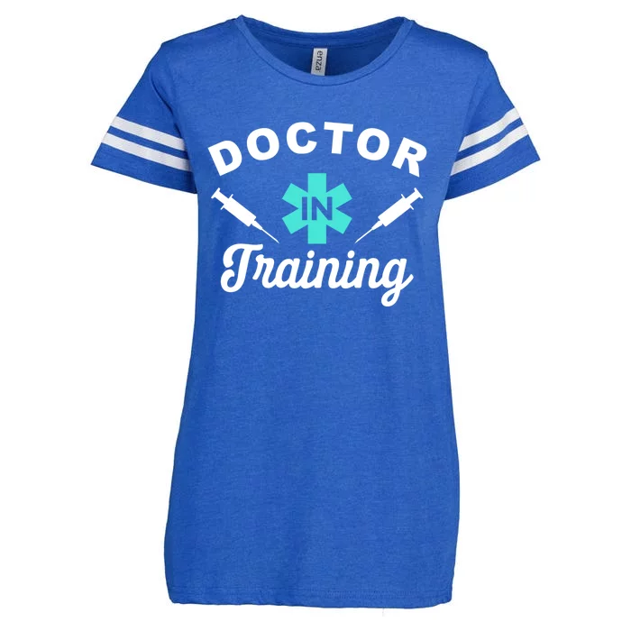 Doctor In Training Medical School Student Future Doctor Gift Enza Ladies Jersey Football T-Shirt