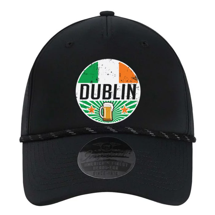 Dublin Ireland Travel Vacation Irish Flag Beer Pub Ing Meaningful Gift Performance The Dyno Cap