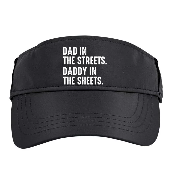 Dad In The Streets Daddy In The Sheets Adult Drive Performance Visor