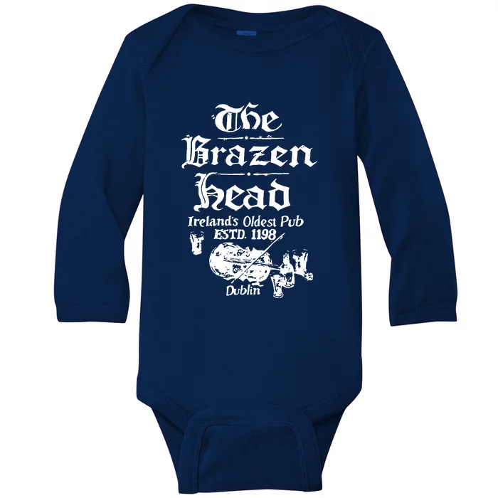 Dublin Ireland T Shirt Irish Beer Shirt Irish Pub Shirt Irish Bar Shirt Baby Long Sleeve Bodysuit