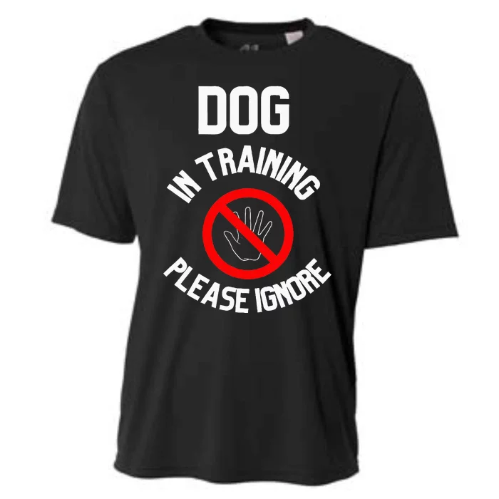 Dog In Training Please Ignore Cooling Performance Crew T-Shirt