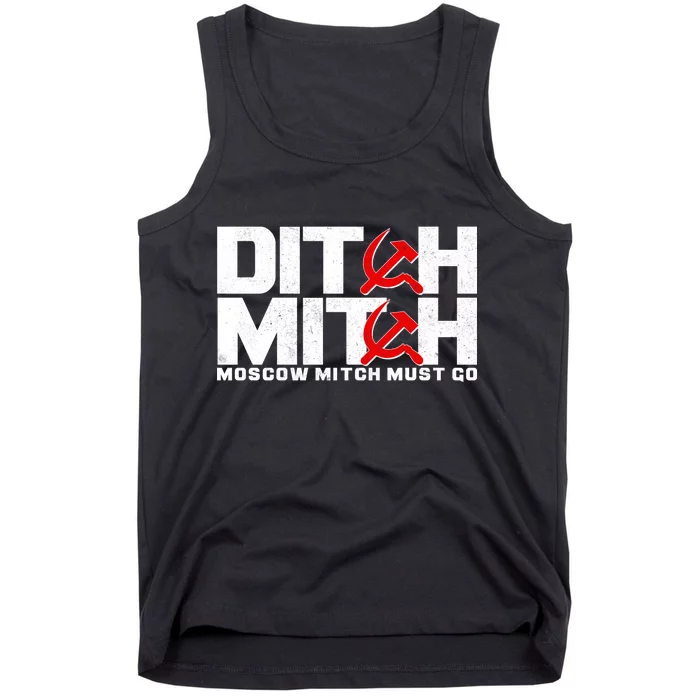 Ditch Mitch Moscow Mitch Must Go Tank Top