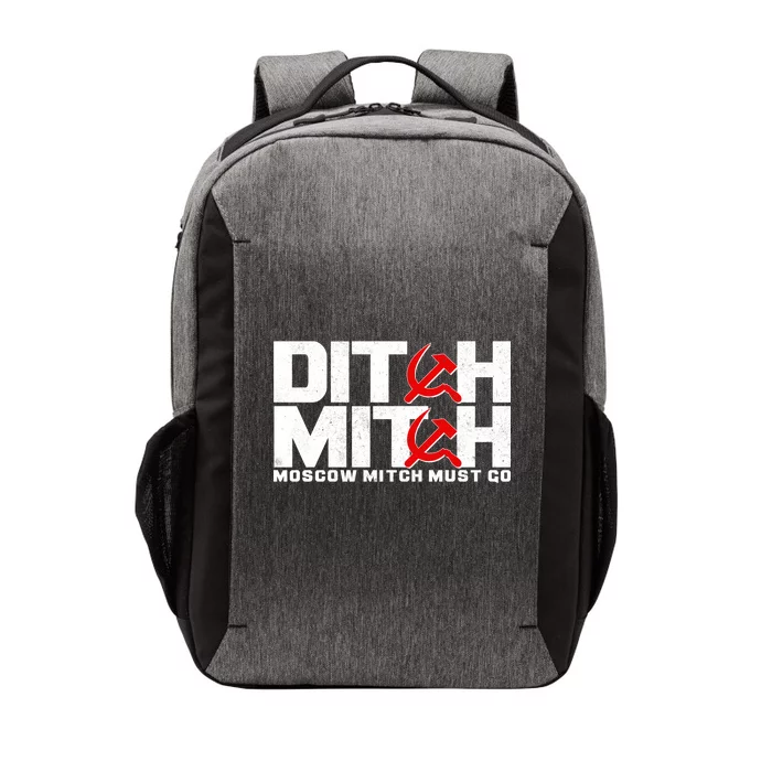 Ditch Mitch Moscow Mitch Must Go Vector Backpack