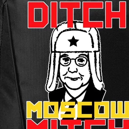 Ditch Moscow Mitch Funny Traitor City Backpack